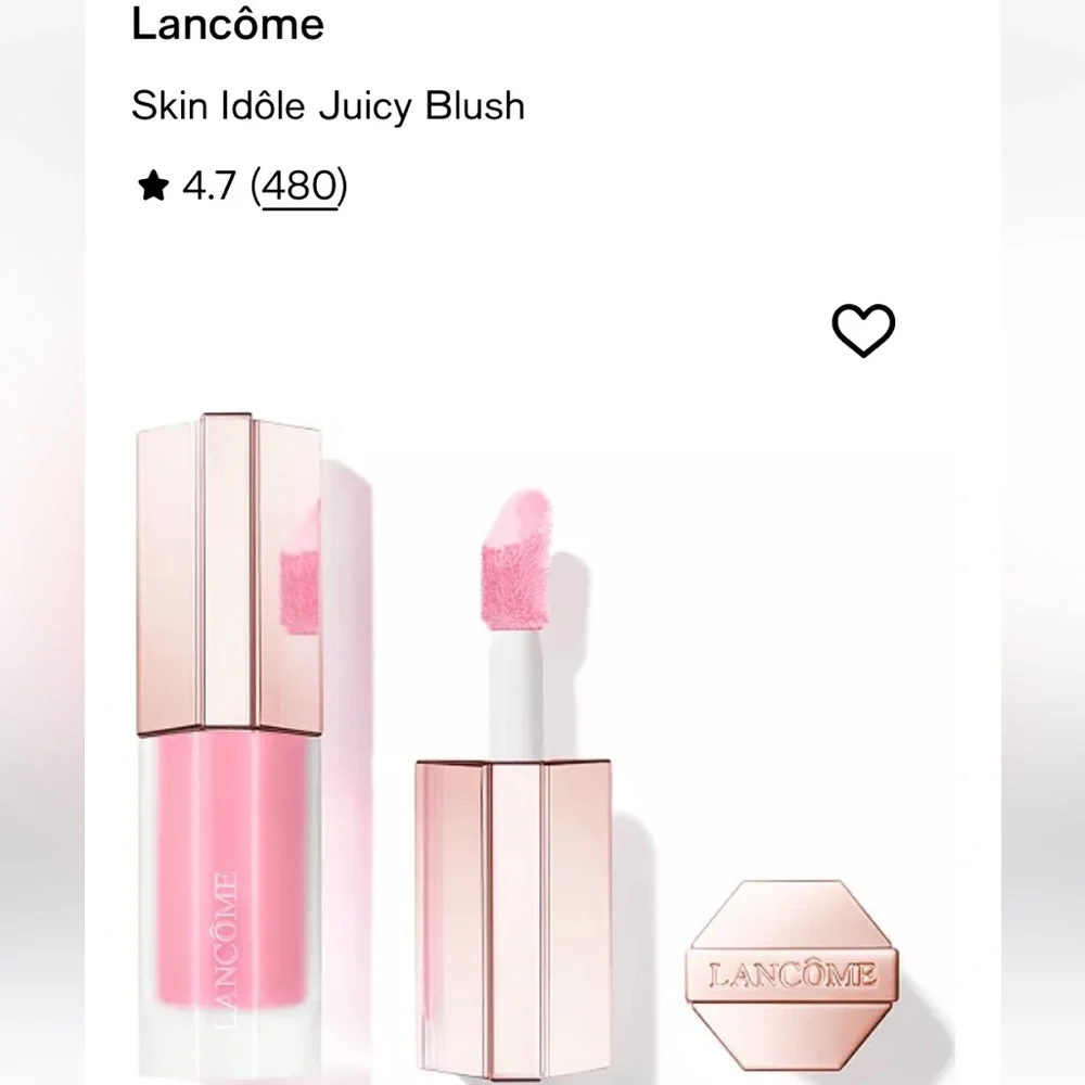 LANCÔME Skin IDOLE plumps cheeks, Blush - Soft Pink shade, 10 pink OH La La